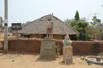 Rangasthalam Movie Village Set Photos